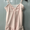 Japanese Sweet Vintage Striped Ruffle Tank Slim Fit Summer Cami For Women 1