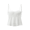 Willshela Pleated Backless VNeck Crop Top Vintage Chic Thin Strap Summer Essential 1