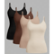 4Piece Womens Solid Color Camisole Set Summer Strap Basic Sleeveless Tank 1