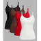 4Piece Womens Solid Color Camisole Set Summer Strap Basic Sleeveless Tank 2