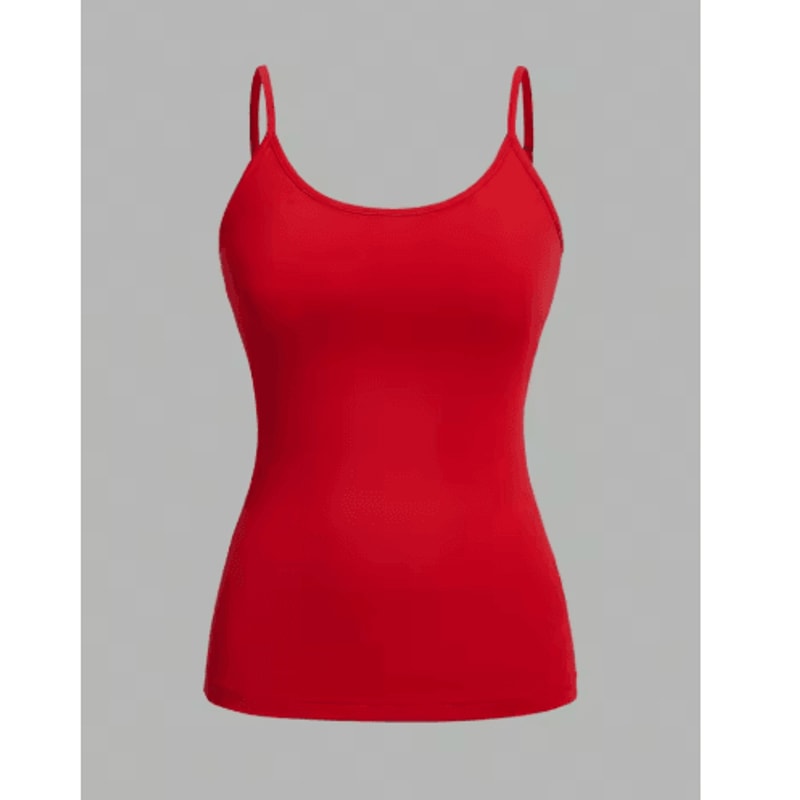 4Piece Womens Solid Color Camisole Set Summer Strap Basic Sleeveless Tank 0