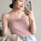 2025 Slim Halter Crop Top Backless Solid Summer Camisole For Women 2