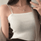 2025 Slim Halter Crop Top Backless Solid Summer Camisole For Women 7