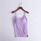 2024 Padded Bra Spaghetti Strap Camisole Supportive Solid Summer Tank For Women 5