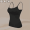 2024 Padded Bra Spaghetti Strap Camisole Supportive Solid Summer Tank For Women 7