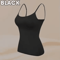 2024 Padded Bra Spaghetti Strap Camisole Supportive Solid Summer Tank For Women 7