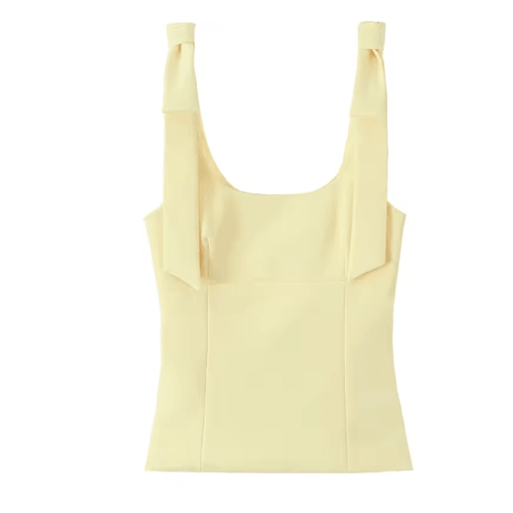 HXAO Butterfly Off Shoulder Crop Top Cute Bow Backless Summer Cami 1