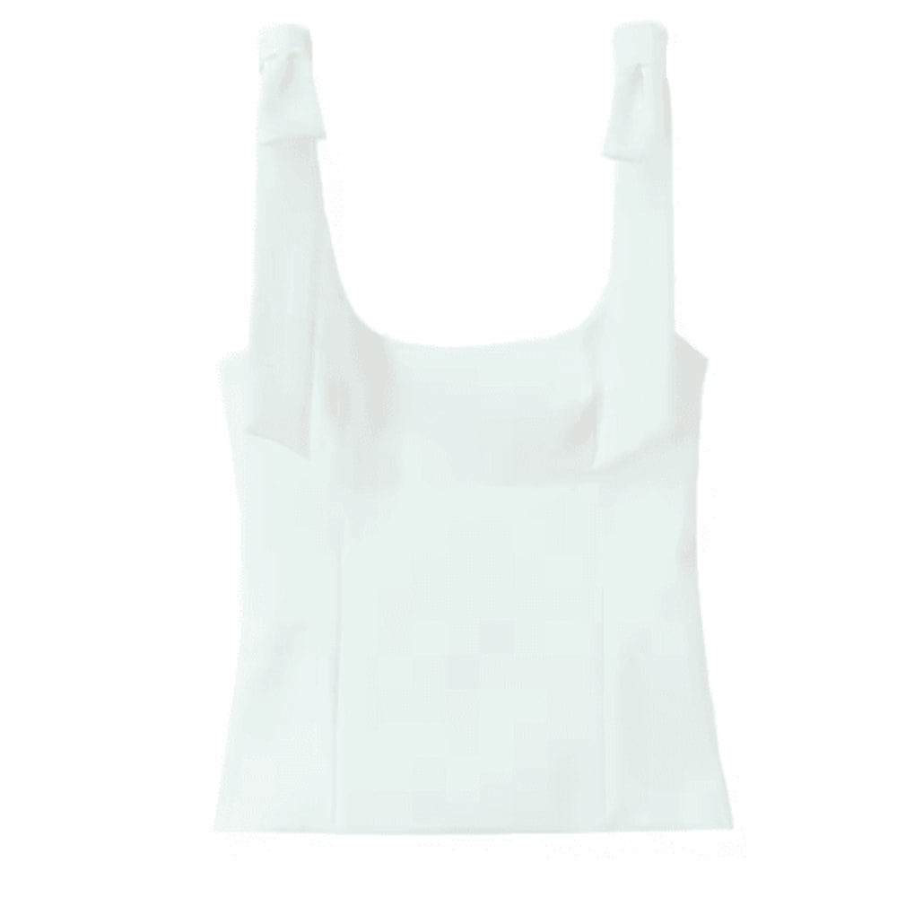 HXAO Butterfly Off Shoulder Crop Top Cute Bow Backless Summer Cami 5