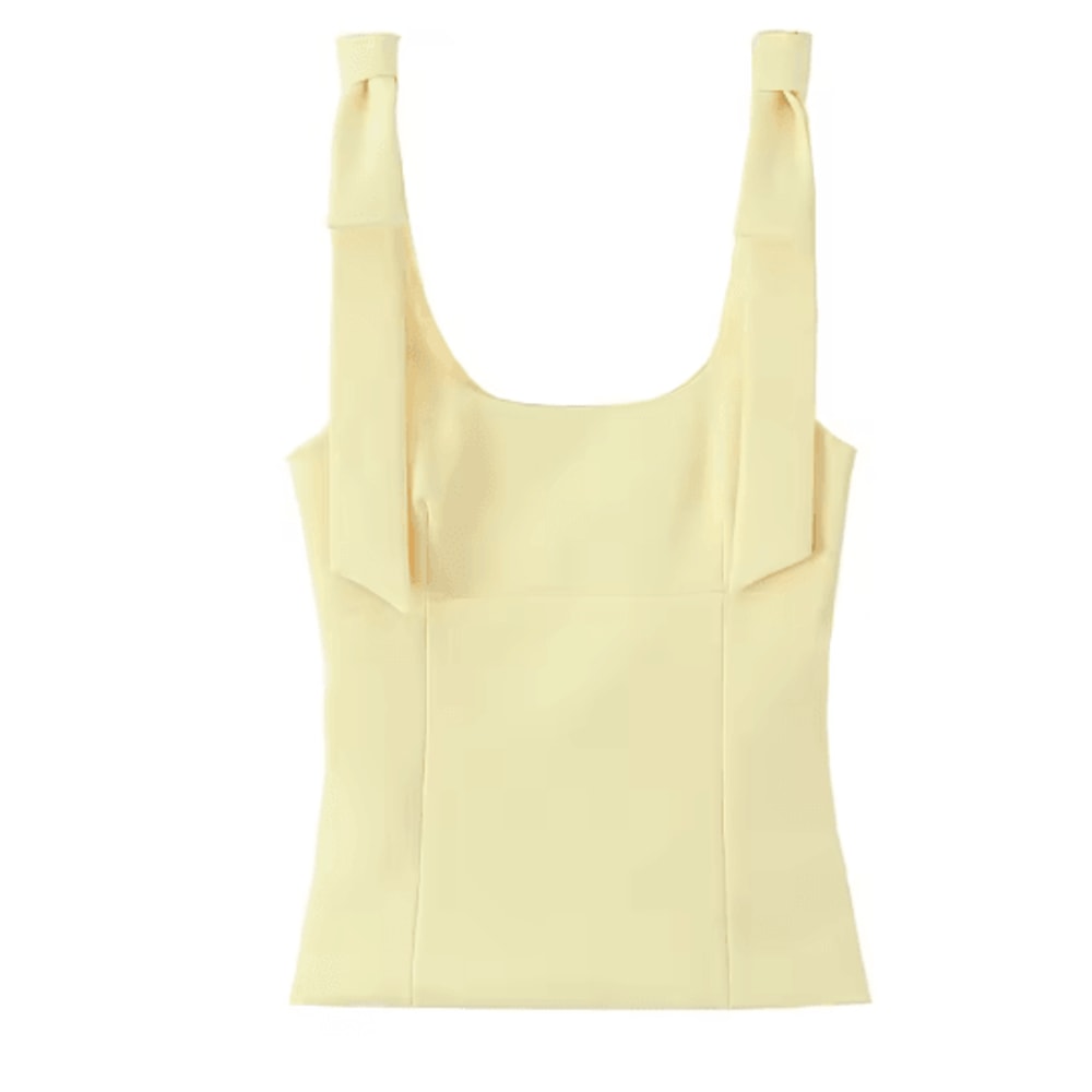 HXAO Butterfly Off Shoulder Crop Top Cute Bow Backless Summer Cami 6