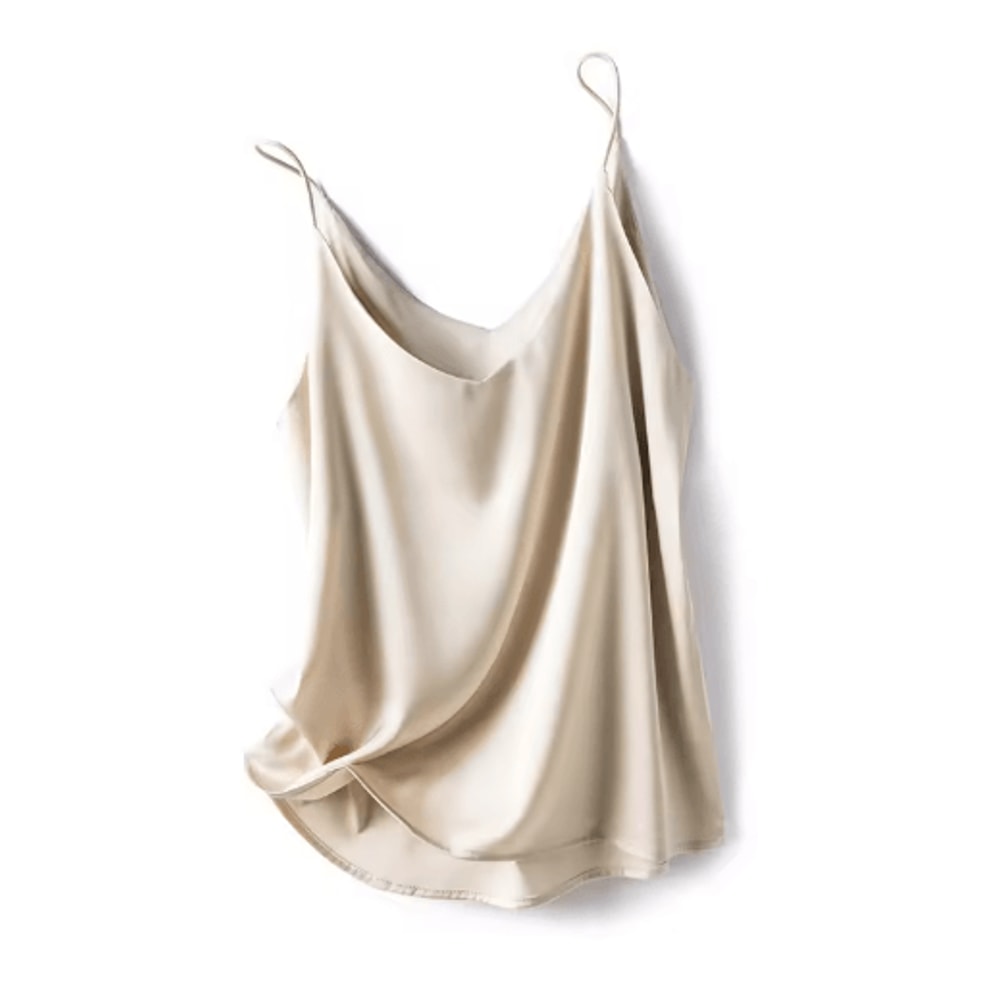 2024 VNeck Slim Crop Camisole Korean Style Y2K Summer Tank For Women 1