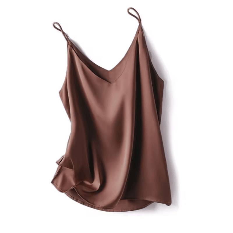 2024 VNeck Slim Crop Camisole Korean Style Y2K Summer Tank For Women 0