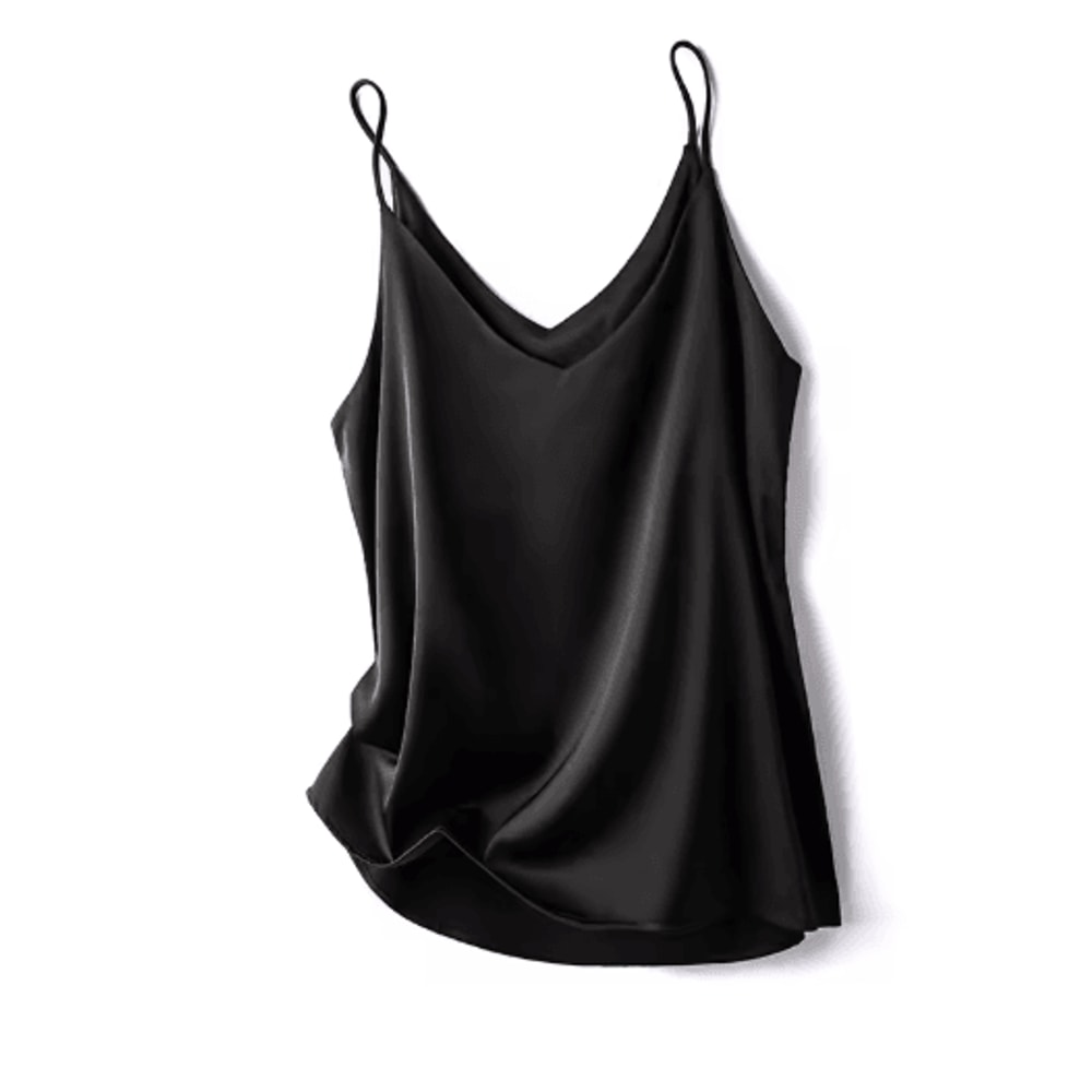2024 VNeck Slim Crop Camisole Korean Style Y2K Summer Tank For Women 5
