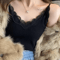 Lace Cropped Coquette Tank Korean Style Y2K Summer Cami For Women 2