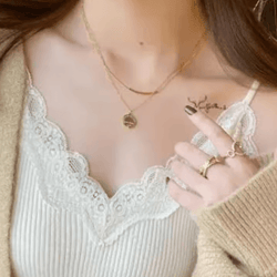 lace cropped coquette tank – korean style y2k summer cami for women