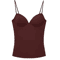HXAO Burgundy Corset Bustier Camisole Backless Sleeveless Going Out Top For Women 1