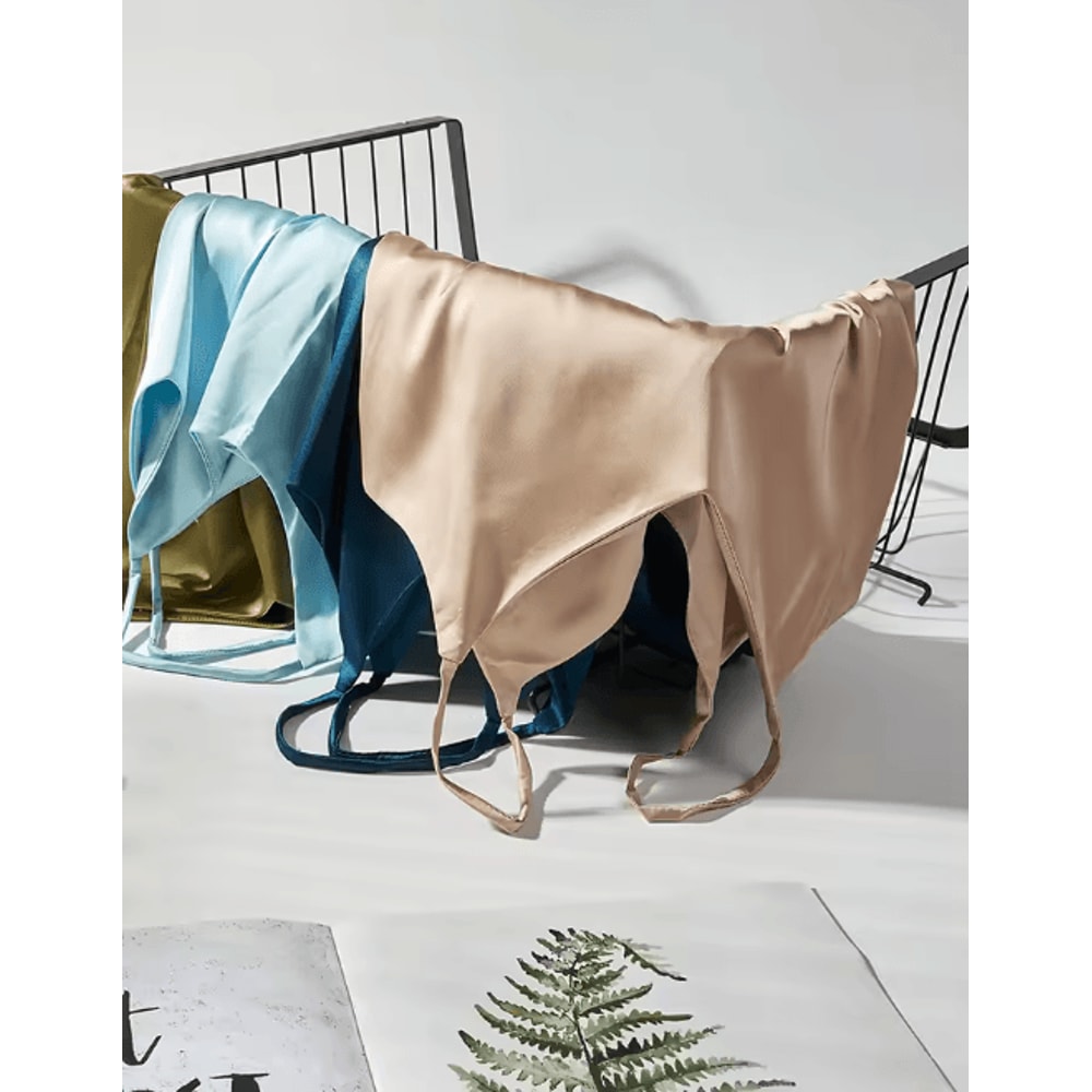 Spaghetti Strap Cami Satin Tank Top Summer Camisole 11