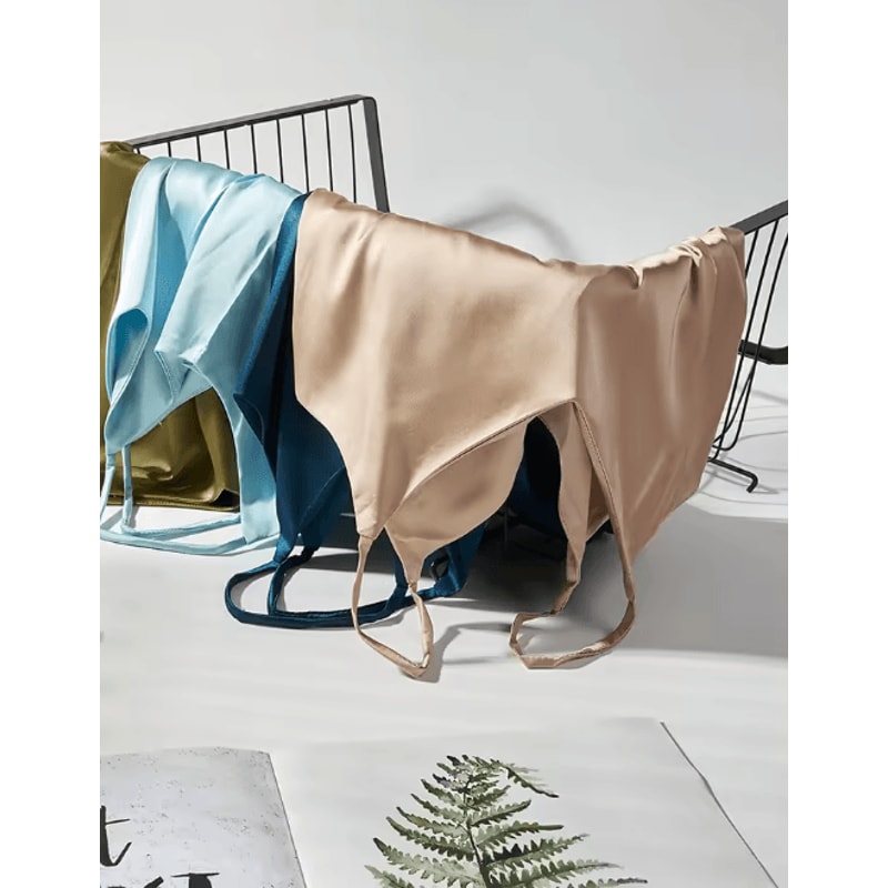 Spaghetti Strap Cami Satin Tank Top Summer Camisole 11