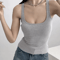 Sculpted Square Neck Tank Top For Women Sleek Fitted Sleeveless Essential 6