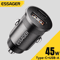 Essager 45W Mini USB C Car Charger PD 30 QC 30 Fast Charging Adapter 7