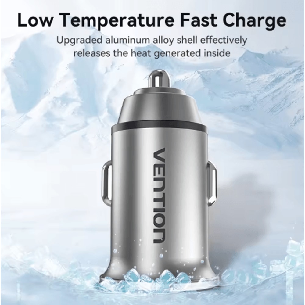 30W PD 40 Quick Charge 30 USB C Car Charger For IPhone 16 Samsung Xiaomi 2