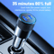 40W Dual PD USB C Car Charger Fast Charging Adapter For IPhone Samsung Xiaomi 7