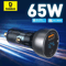 Baseus 65W PPS USB C PD Car Charger Dual Port Fast Charger For Laptop IPhone 0
