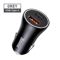 Baseus 60W Metal USB Type C Car Charger With PD 27W QC 40 Fast Charging 3