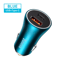Baseus 60W Metal USB Type C Car Charger With PD 27W QC 40 Fast Charging 4