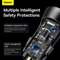 Baseus 60W Metal USB Type C Car Charger With PD 27W QC 40 Fast Charging 6