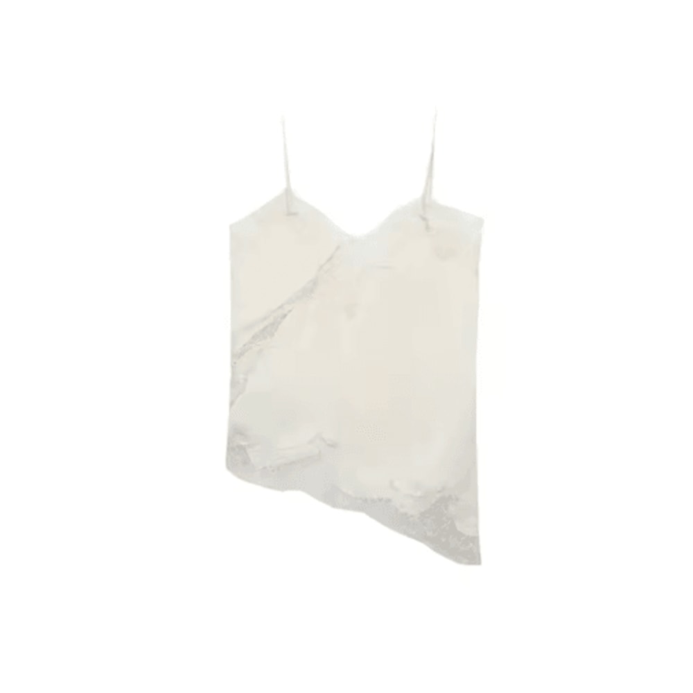 NLZGMSJ 2025 Lace Embellished Camisole Off Shoulder Sleeveless Summer Top 3