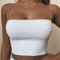 2024 Womens Elastic Cotton Crop Top Sleeveless Summer Cami 6