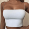 2024 Womens Elastic Cotton Crop Top Sleeveless Summer Cami 6