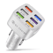 75W 6 Port Car Charger QC30 Fast Charging Adapter 1