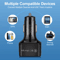 75W 6 Port Car Charger QC30 Fast Charging Adapter 5