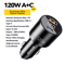 Essager 120W PD Car Charger QC 40 PD 30 Fast USB C Adapter 1