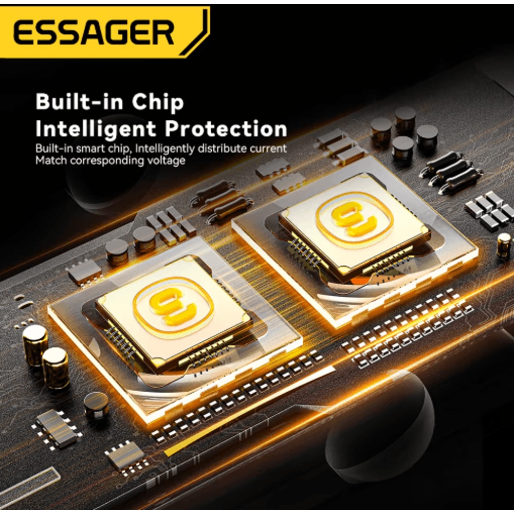 Essager 120W PD Car Charger QC 40 PD 30 Fast USB C Adapter 3