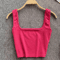 Womens Backless Y2K Crop Top Slim Fit Sleeveless Cami 2