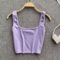 Womens Backless Y2K Crop Top Slim Fit Sleeveless Cami 3