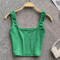 Womens Backless Y2K Crop Top Slim Fit Sleeveless Cami 7