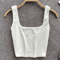 Womens Backless Y2K Crop Top Slim Fit Sleeveless Cami 13
