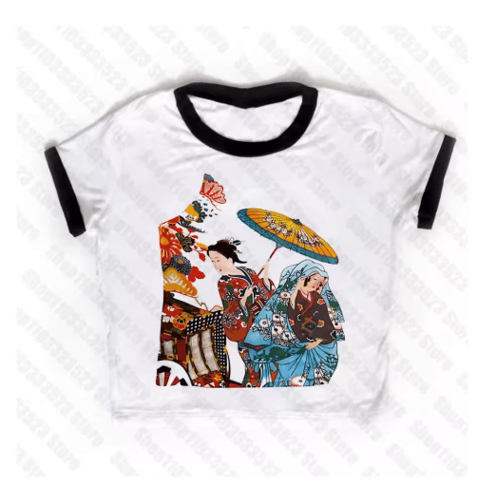 Harajuku Y2K Gothic Graphic Crop Top Vintage Grunge Streetwear Tank 1