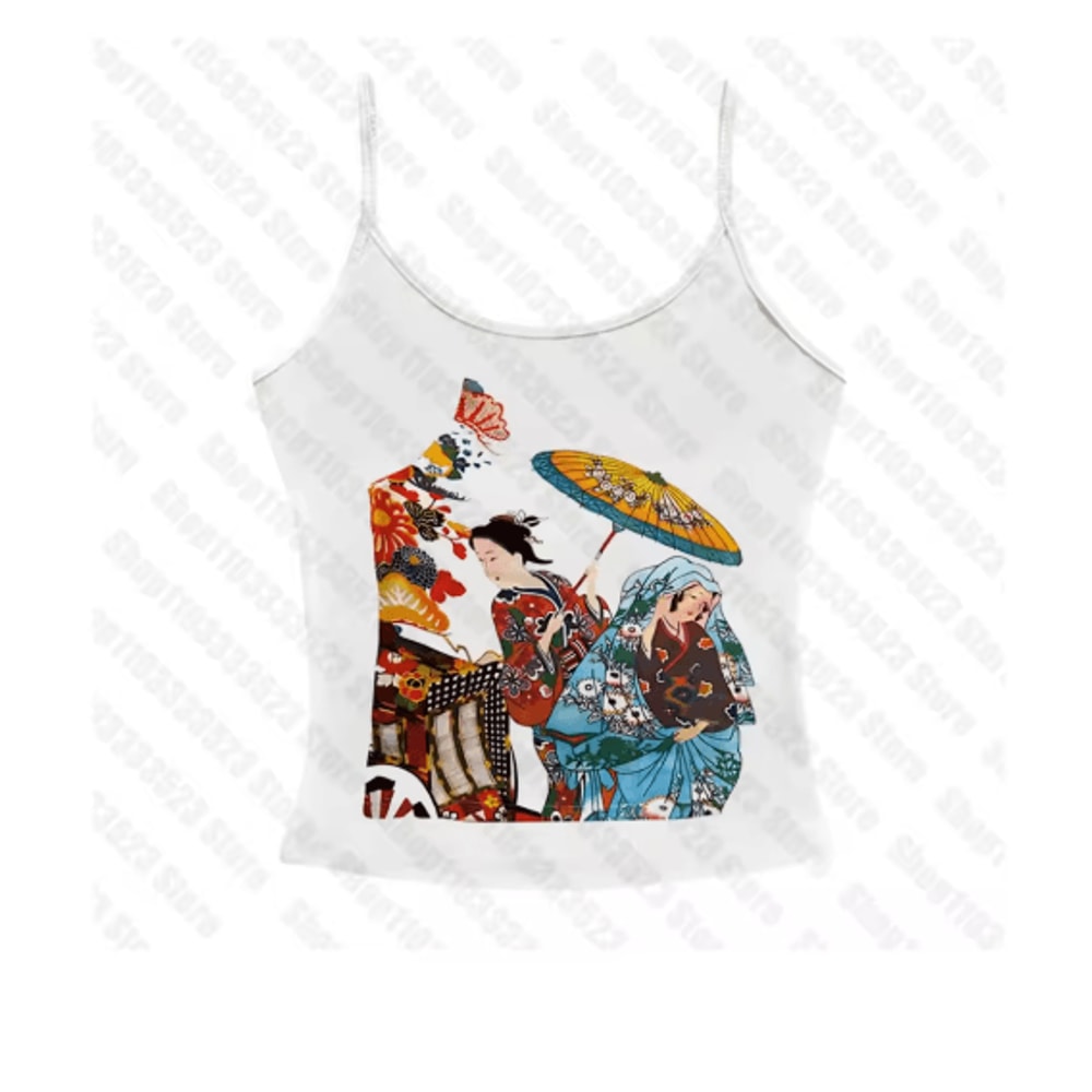 Harajuku Y2K Gothic Graphic Crop Top Vintage Grunge Streetwear Tank 3