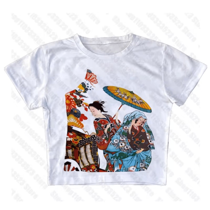 Harajuku Y2K Gothic Graphic Crop Top Vintage Grunge Streetwear Tank 5