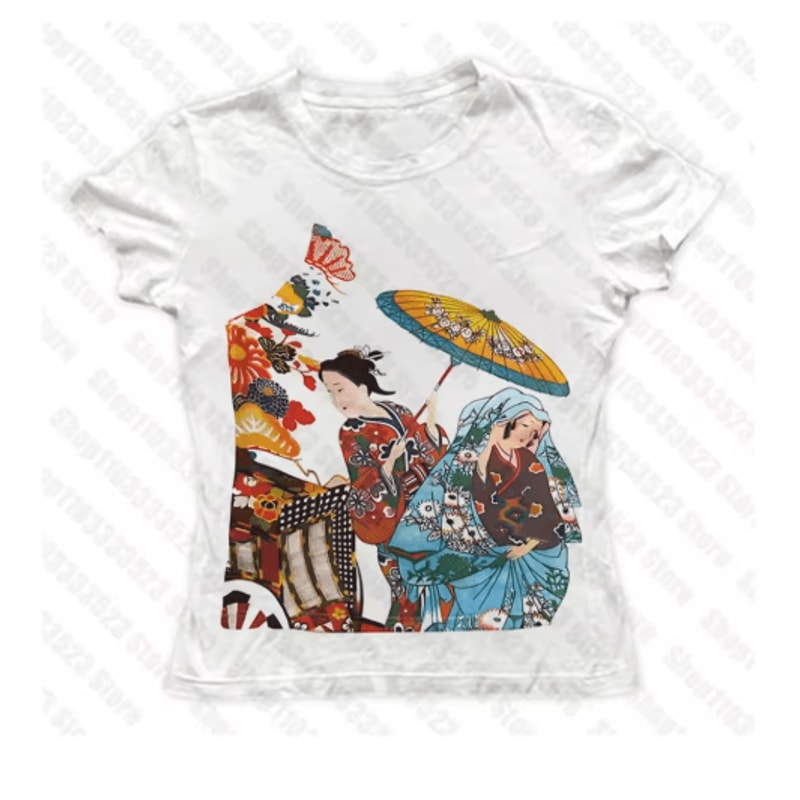 Harajuku Y2K Gothic Graphic Crop Top Vintage Grunge Streetwear Tank 6