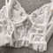 French Chic Lace Corset Camisole Sheer Backless Spaghetti Strap Top 4