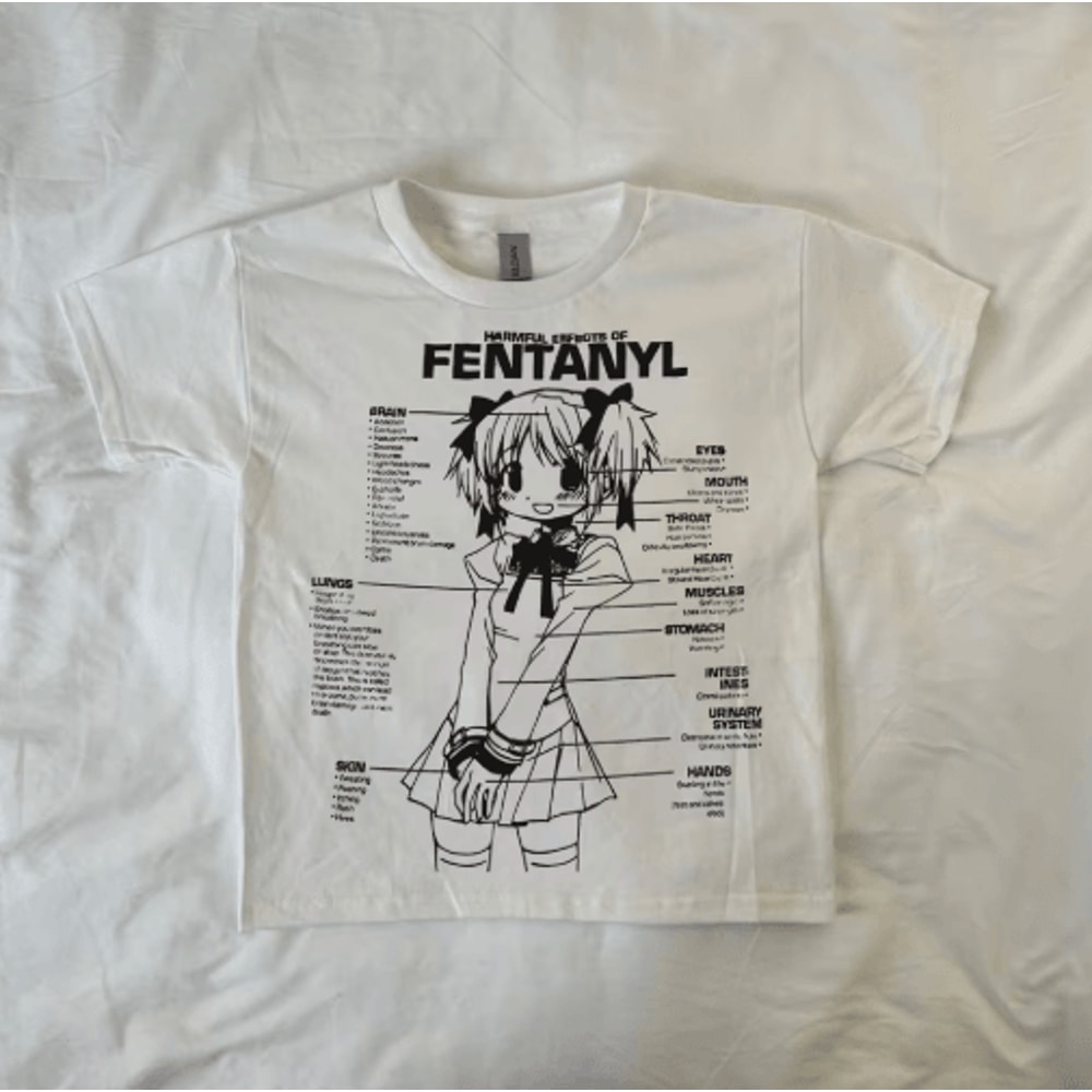 Streetwear Cartoon Graphic Crop Top Vintage Gothic Corset Cami 1