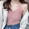 Korean Style V Neck Knit Cami Elastic Suspender Summer Tank 1