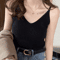 Korean Style V Neck Knit Cami Elastic Suspender Summer Tank 4