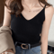 Korean Style V Neck Knit Cami Elastic Suspender Summer Tank 9