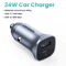 UGREEN 24W Dual Port Car Charger Fast Car Charger With QC 40 USBC Fast Charging For IPhone Samsun 1